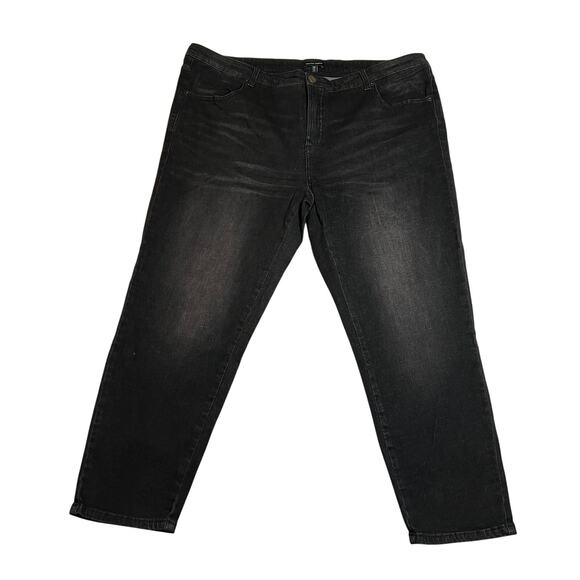 Universal Standard Mid Rise Skinny Seine Jeans Size 22 Stretch Casual Minimalist - Picture 1 of 12